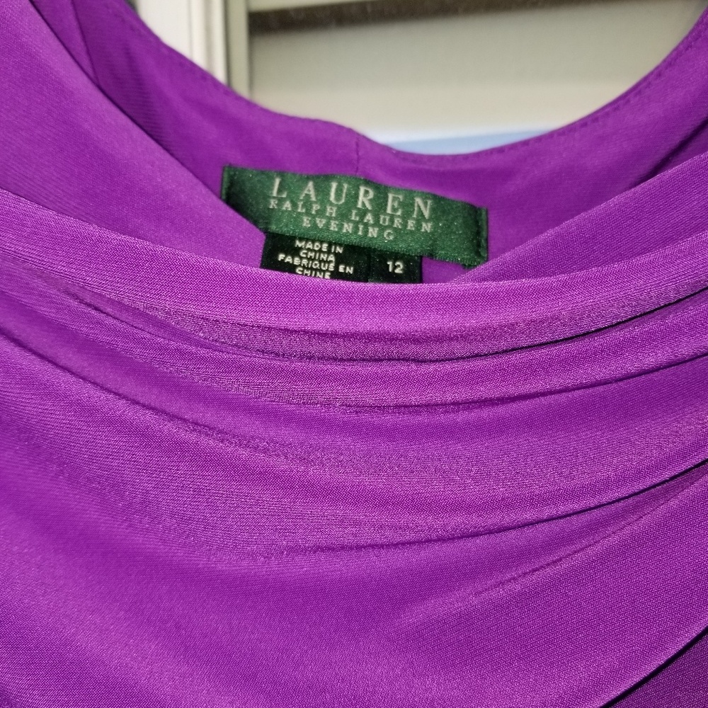 Purple dress/formal